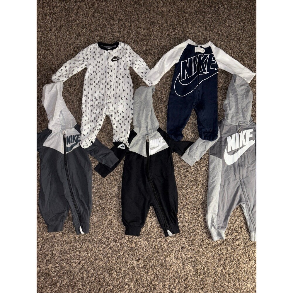 Nike Romper/Jumpsuit 5 included One piece Sz 3M